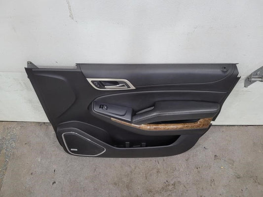 2015 YUKON RH FRONT PASSENGER DOOR TRIM PANEL, 1245 - image 2