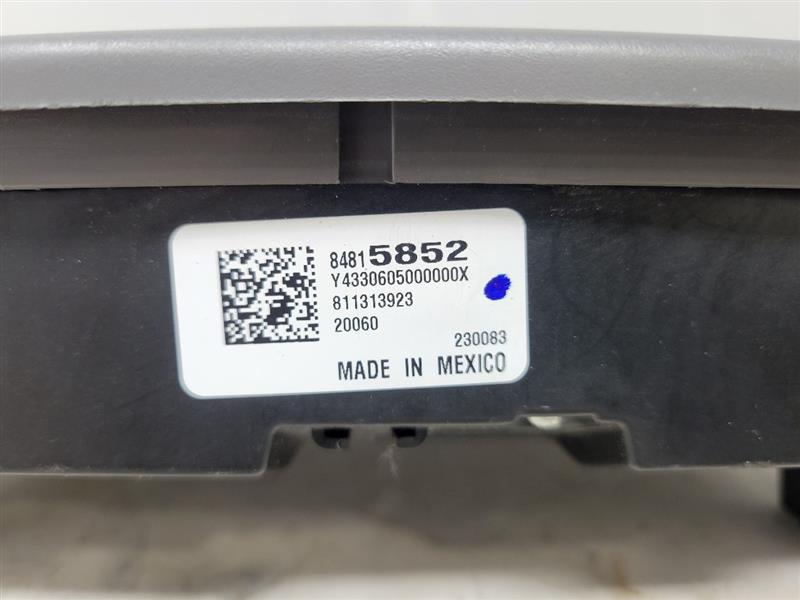 2020 SIERDEN15 OVERHEAD CONSOLE ASH GREY HOMELINK 24561 - image 14