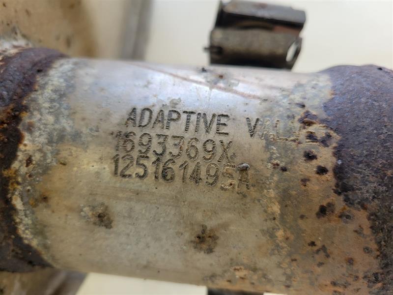 2016 ESCALADE OEM 6.2L EXHAUST MUFFLER & VALVE 59K 25937 - image 9