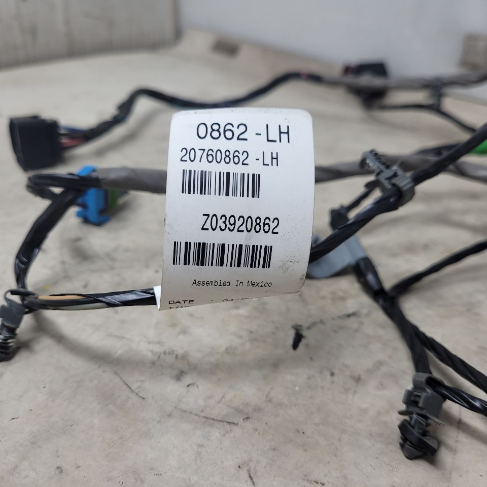 2009 ESCALAESV LH DRIVER REAR DOOR WIRING HARNESS 27500 - image 5