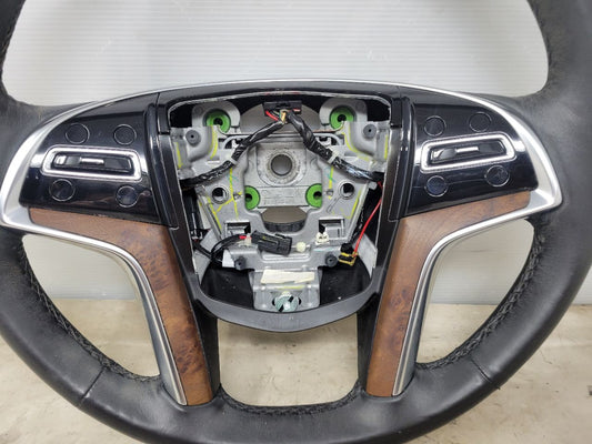 2017 ESCALADE OEM STEERING WHEEL HEATED LEATHER 27738 - image 2