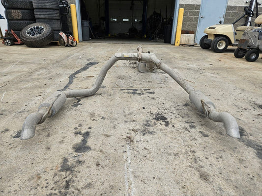 2022 SILVRDO15 OEM EXHAUST CATBACK ZR2 DUAL OUTLET 28398 - image 2
