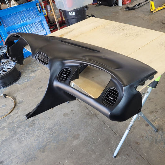 2000 CORVETTE UPPER DASH PANEL PAD BLACK 29505 - image 2
