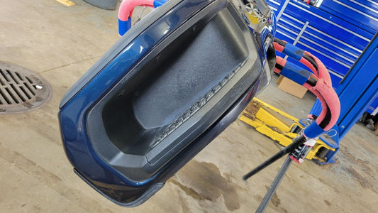 2019 SIERRA150 REAR BUMPER BLUE GA0 COMPLETE 29593 - image 2
