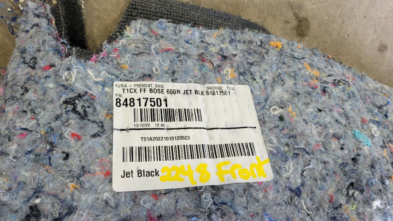 2023 SIERRA150 CREW CAB FRONT CARPET BLACK 29967 - image 11