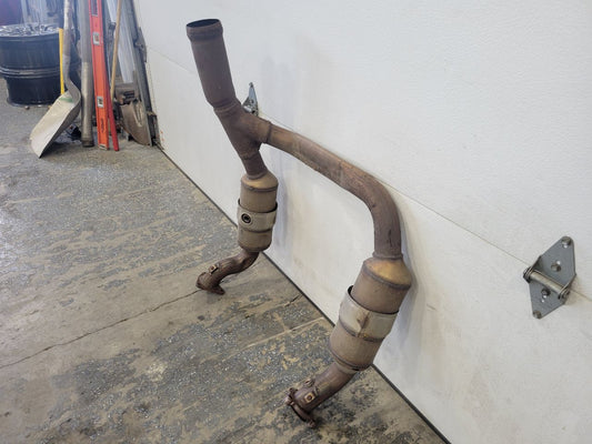 2023 SIERRA150 6.2L OEM EXHAUST Y PIPE 59K MILES 30092 - image 2