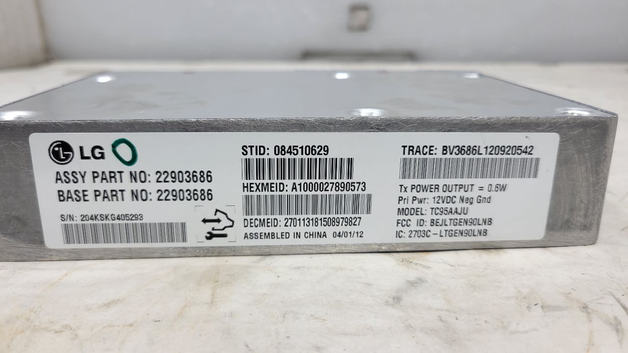 2013 CAMARO ONSTAR COMMUNICATION MODULE 22903686 30154 - image 8