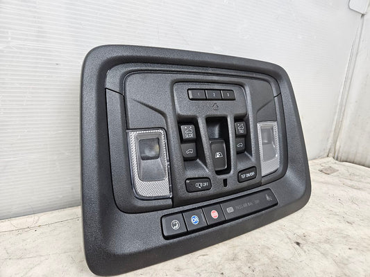 2020 SILVRDO15 OVERHEAD CONSOLE BLACK W/SUNROOF 31073 - image 2