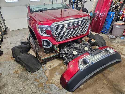 2020 SIERDEN15 GLORY RED GPJ RH FENDER DENT AT BTM 31325 - image 2