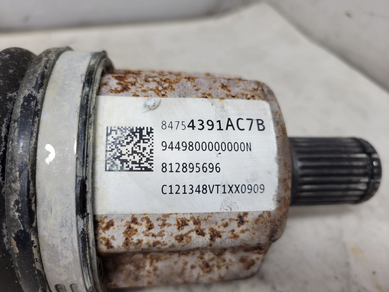2022 SILVRDO15 FRONT CV AXLE 25K AC7B 84754391 32863 - image 12