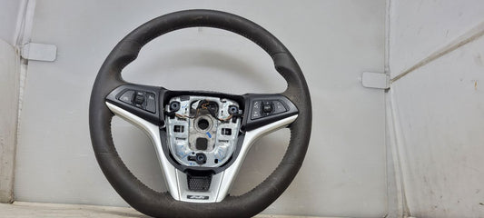 2015 CAMARO 1LE SUEDE FLAT BOTTOM STEERING WHEEL 33209 - image 2