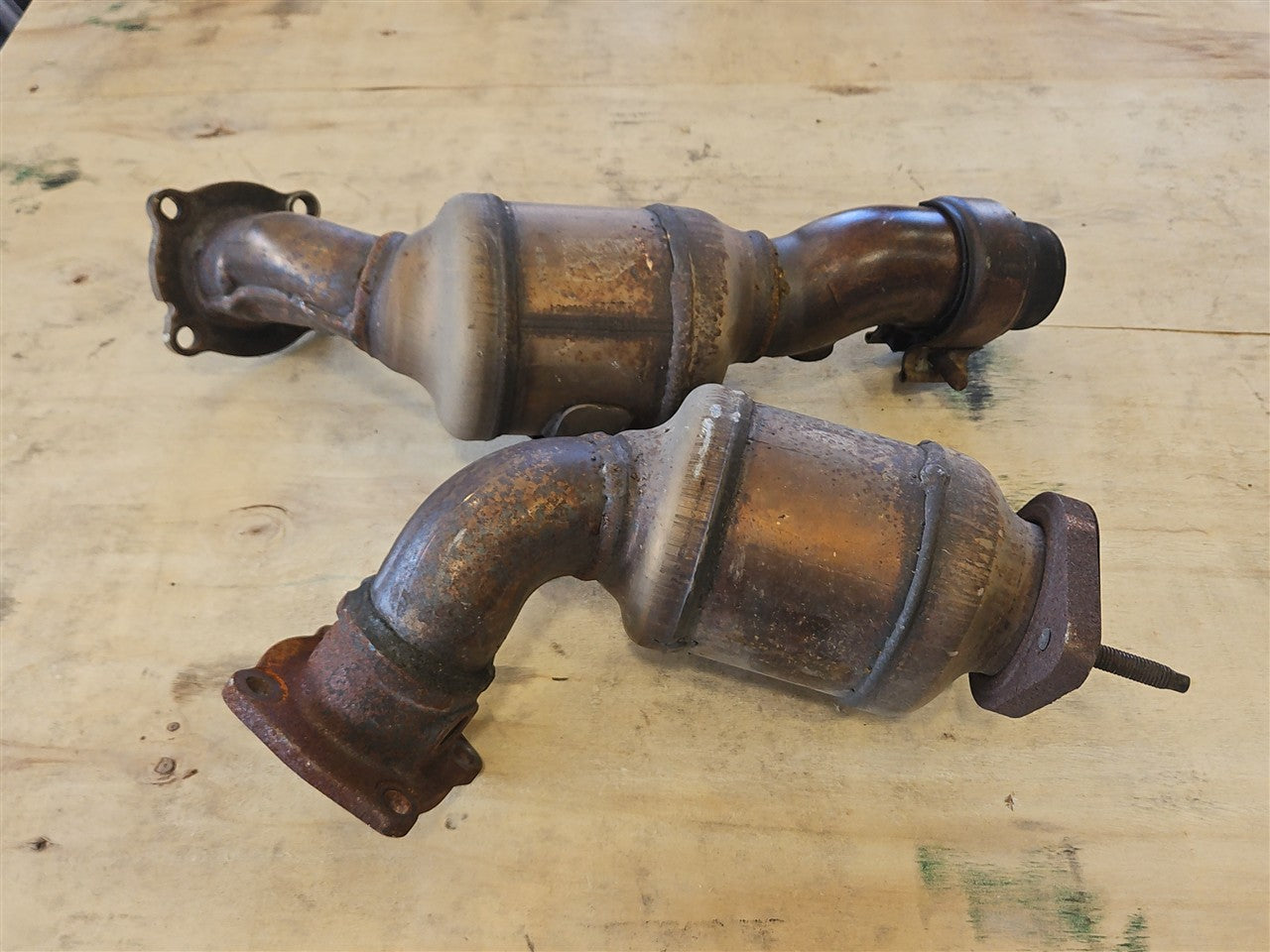 2016 CAMARO OEM 6.2L EXHAUST Y PIPE PAIR 74K MI 33421 - image 10