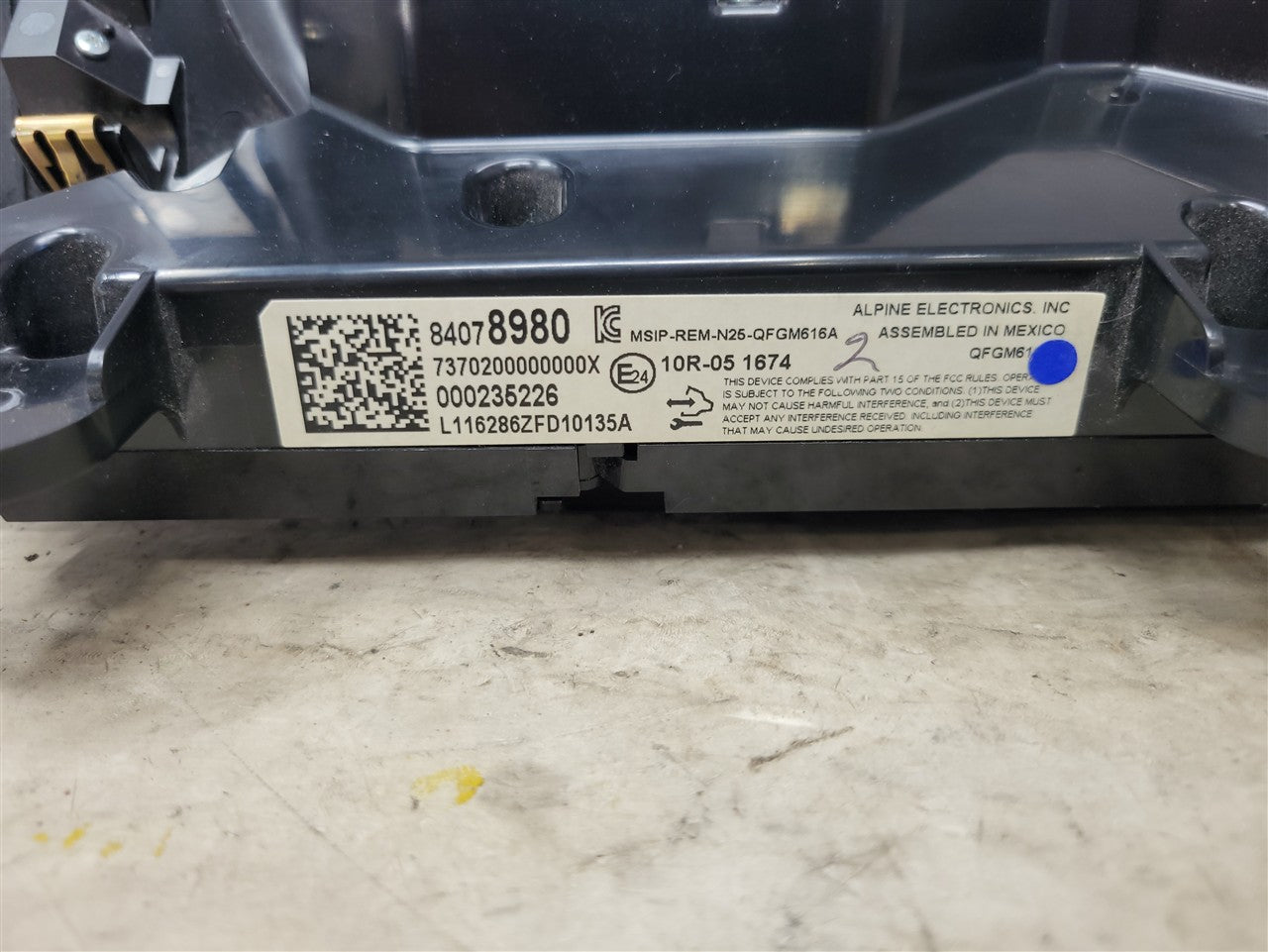 2017 CAMARO DUAL ZONE TEMPERATURE CONTROLS HEAT 33612 - image 9