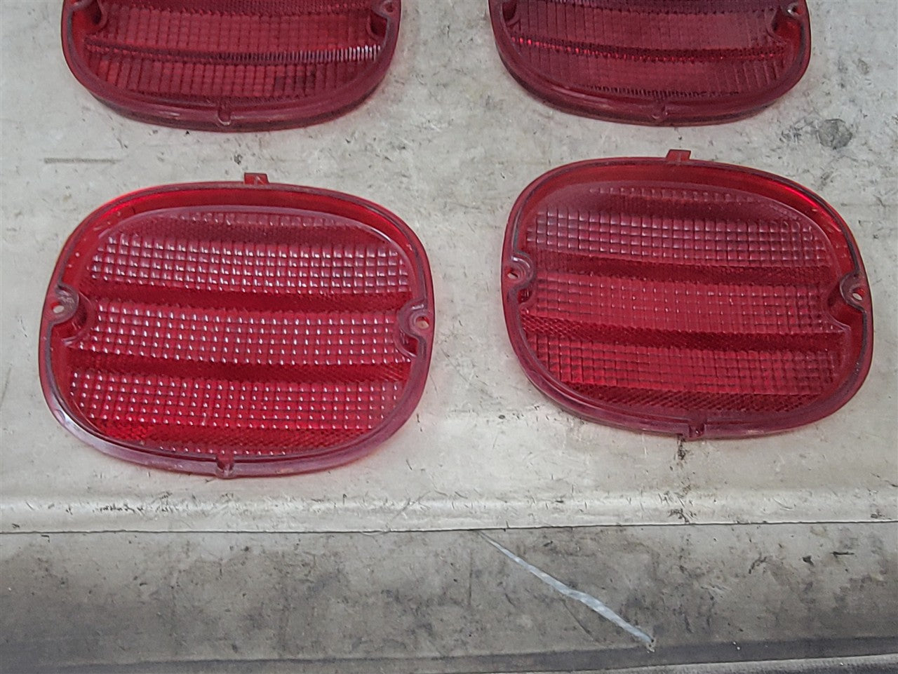 1994 CORVETTE OEM SET OF 4 TAIL LIGHT LENSES 33751 - image 9