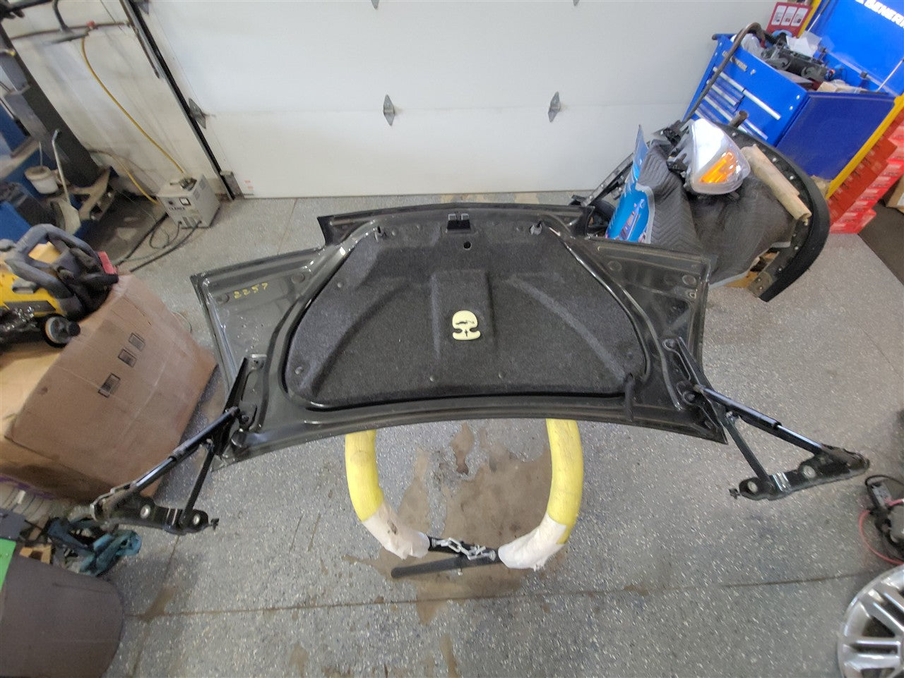 2013 CAMARO TRUNK DECKLID GRAY GLJ ZL1 SPOILER 33778 - image 19