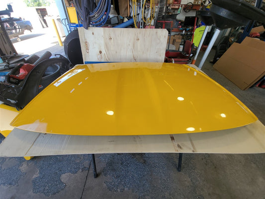 2005 CORVETTE TARGA TOP ROOF PANEL YELLOW 79U FIBERGLASS 34090 - image 2