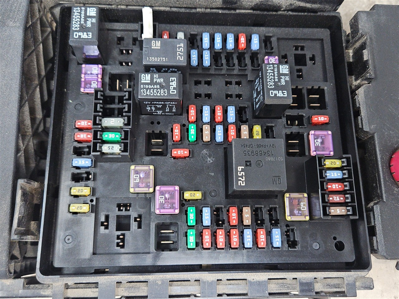 2016 CAMARO SS ENGINE BAY FUSE BOX 84044721 34221 - image 14