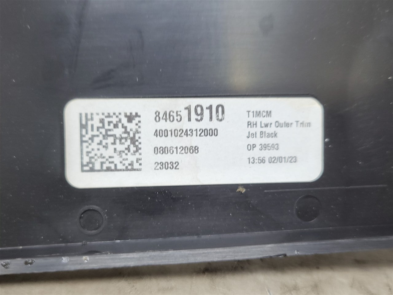 2023 SIERRA150 RH DASH LOWER FILL TRIM 84651910 34375 - image 9