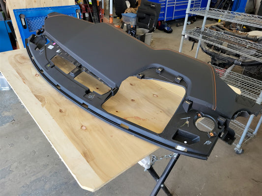 2023 SIERRA150 UPPER DASH PANEL DASHBOARD W/HUD CUTOUT 34385 - image 2