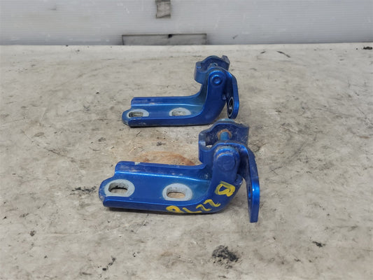 Used OEM 2019-2026 SIERRA SILVERADO FRONT DOOR HINGES UPPER LOWER, actual item photo 2
