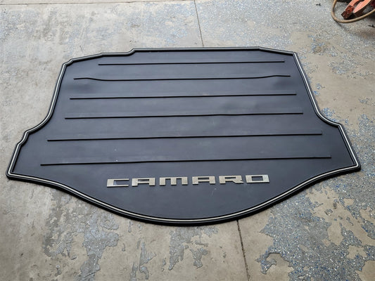 Used OEM 2010-2015 CAMARO OEM REAR TRUNK CARGO ALL WEATHER RUBBER, actual item photo 2