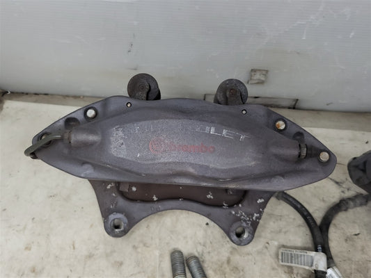 Used OEM 2010-2015 CAMARO FRONT SS BREMBO 4 PISTON BRAKE CALIPERS, actual item photo 2