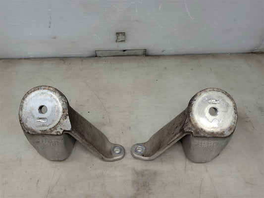 Used OEM 2005-2013 CORVETTE C6 OEM ENGINE MOUNT BRACKETS PAIR LH RH, actual item photo 2