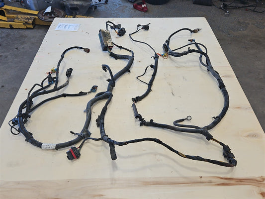Used OEM 2008-2011 CORVETTE C6 OEM FORWARD LAMP HEADLIGHT WIRING, actual item photo 2