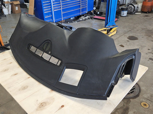 Used OEM 2009-2013 CORVETTE C6 OEM DASH PANEL HUD CUTOUT BLACK, actual item photo 2