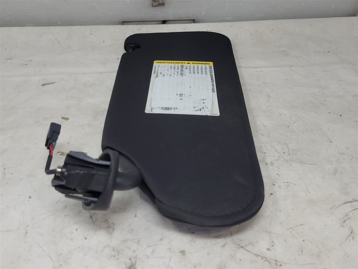Used OEM 2005-2013 CORVETTE C6 SUN VISOR PASSENGER RH BLACK OEM, actual item photo 10