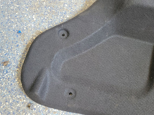 Used OEM 2016-2024 CAMARO DECKLID TRUNK CARPET UPPER INNER FINISH, actual item photo 2