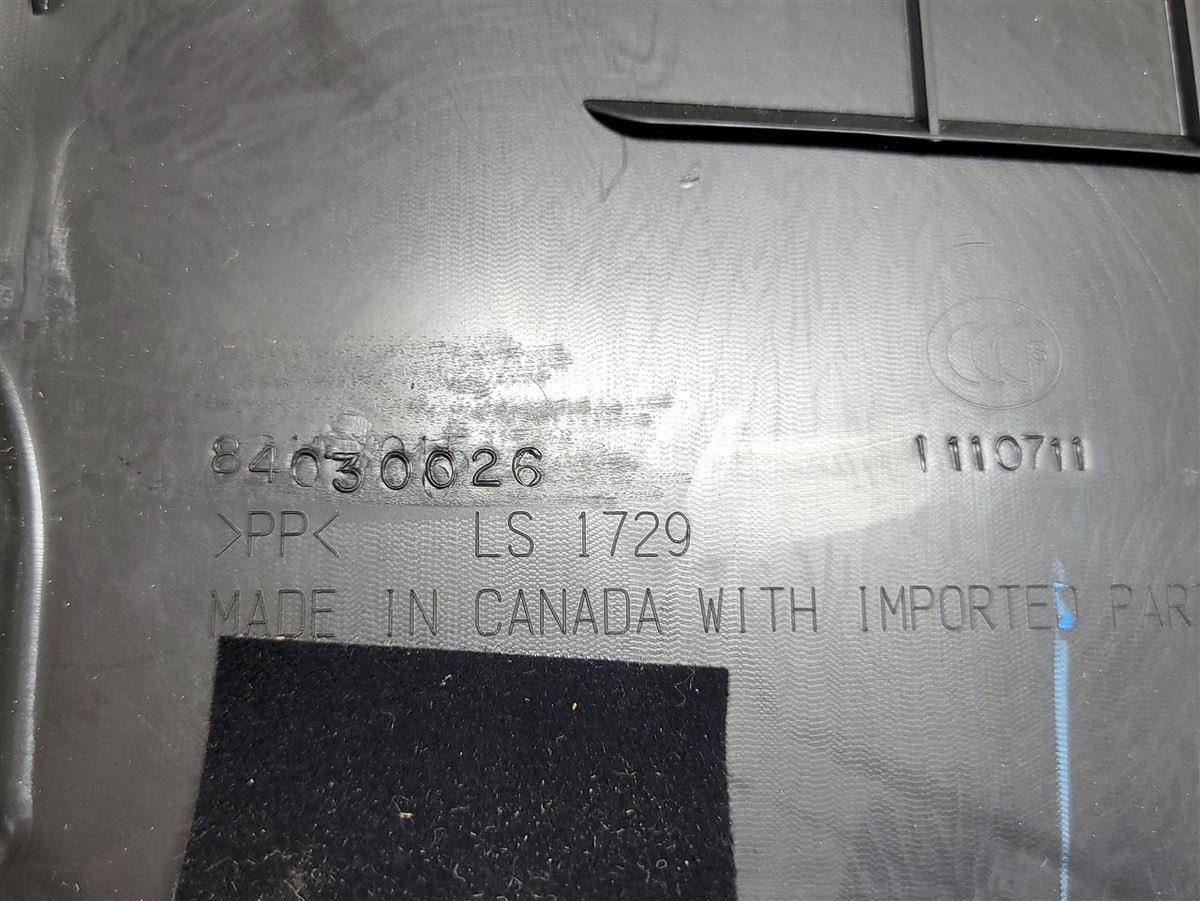 Used OEM 2016-2024 CAMARO TRUNK FINISH PANEL LATCH TRIM COUPE BLACK, actual item photo 9