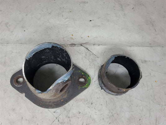 Used OEM 2016-2024 CAMARO SS ZL1 EXHAUST TO Y PIPE FLANGES PAIR, actual item photo 2