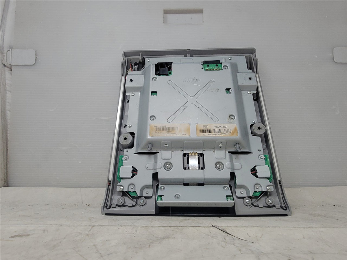 Used OEM 2015 SIERRA SILVERADO OVERHEAD VIDEO PLAYER SCREEN ASH GREY, actual item photo 21