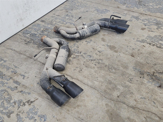 Used OEM 2016-2024 CAMARO SS MBRP AXLE BACK EXHAUST SYSTEM QUAD TIP, actual item photo 2