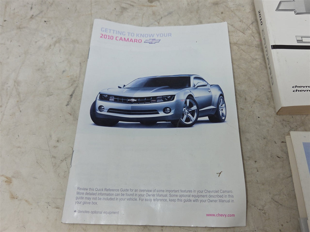 Used OEM 2010 CAMARO OWNERS MANUAL, actual item photo 10