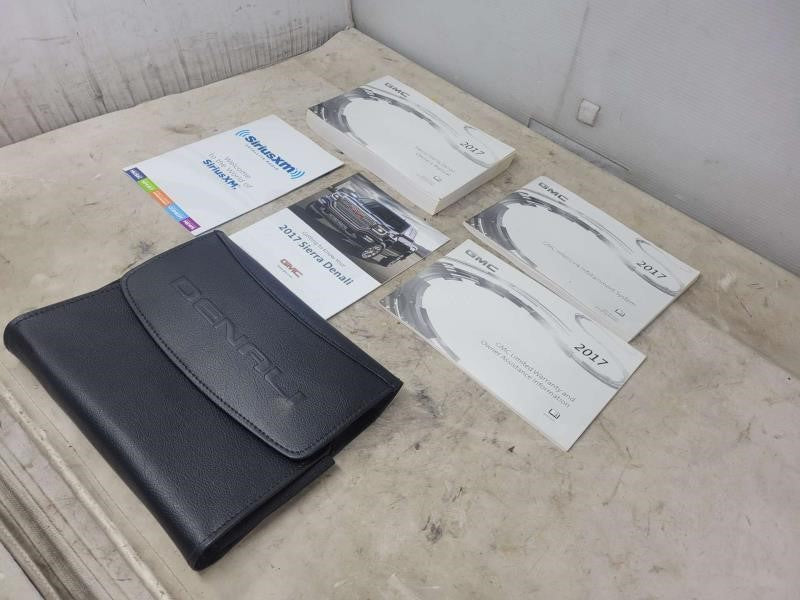 2017 SIERDEN15 OWNERS MANUAL LITERATURE AND LEATHER 1044 - image 3