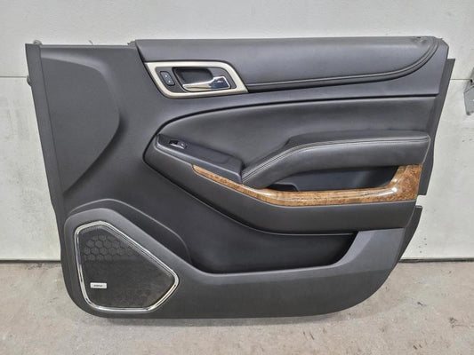 2015 YUKON RH FRONT PASSENGER DOOR TRIM PANEL, 1245 - image 1