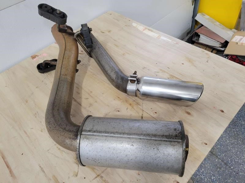 2017 SIERDEN15 6.2L L86 EXHAUST RESONATOR TAIL PIPE 168 - image 6