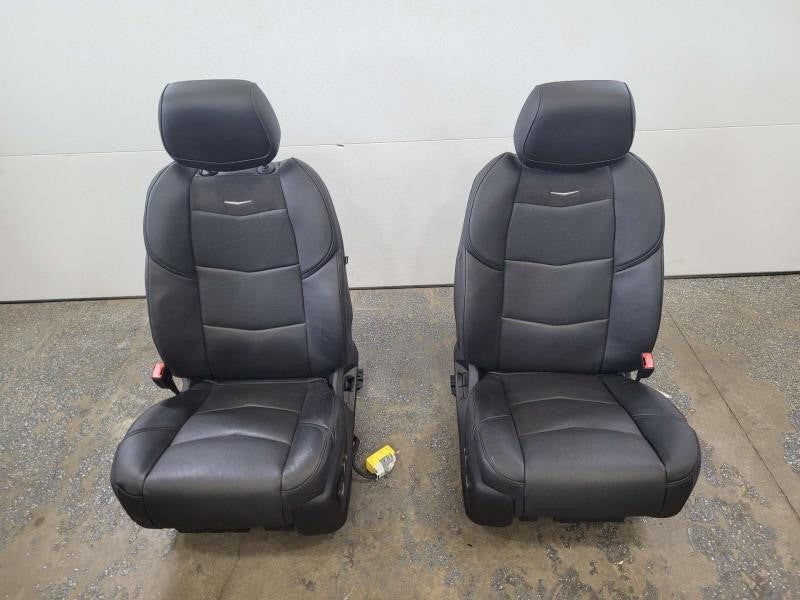 2016 ESCALADE FRONT SEATS, BLACK LEATHER, PAIR 33K 2090 - image 1
