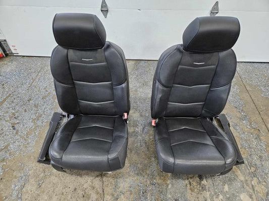 2019 ESCALAESV FRONT SEATS, BLACK LEATHER, POWER HE 2091 - image 2