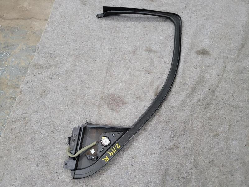 2018 ESCALAESV RH FRONT DOOR PANEL UPPER TRIM, BLAC 222 - image 3