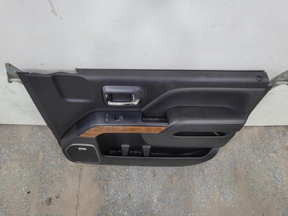 2017 SILVRDO15 RH PASSENGER FRONT DOOR TRIM PANEL, 229 - image 2