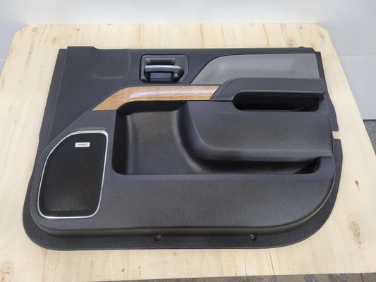 2017 SILVRDO15 RH PASSENGER FRONT DOOR PANEL, BLACK 230 - image 1