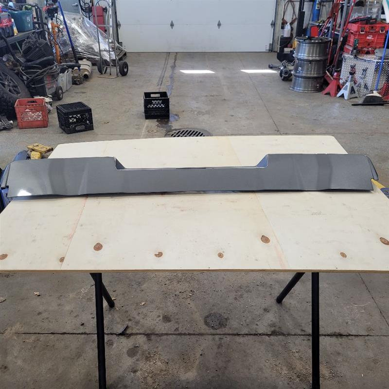 2019 SIERRA150 CAB SPOILER SATIN STEEL GREY METALLI 23497 - image 3