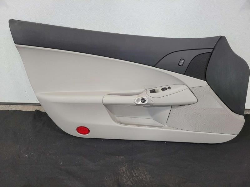 2011 CORVETTE LH DRIVER DOOR PANEL, LIGHT TITANIUM 235 - image 1