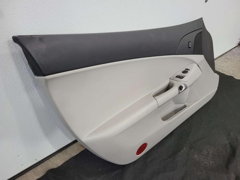 2011 CORVETTE LH DRIVER DOOR PANEL, LIGHT TITANIUM 235 - image 2