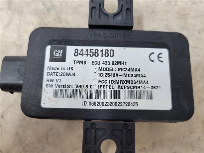 2020 SIERRA150 84458180 TPMS RECEIVER ANTENNA MODUL 23838 - image 9