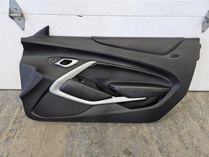 2018 CAMARO RH PASSENGER FRONT DOOR PANEL BLACK 24161 - image 1