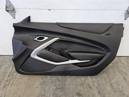 2018 CAMARO RH PASSENGER FRONT DOOR PANEL BLACK 24161 - image 1